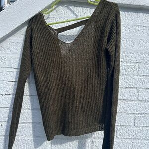 Knit sweater